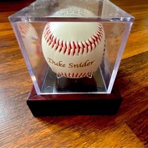 Duke snider limited edition baseball.